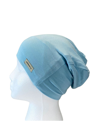Bonnet souple en jersey de bambou — Sky