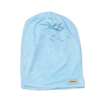 Bonnet souple en jersey de bambou — Sky