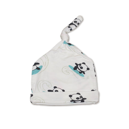Bonnet à nœud en rayonne de bambou — Surfs Up Panda
