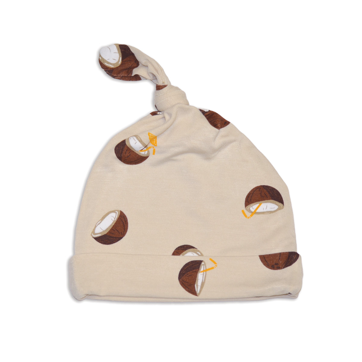 Bamboo Knot Hat (Coconut Print)