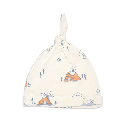 Bamboo Knot Hat (Ski Club Print)
