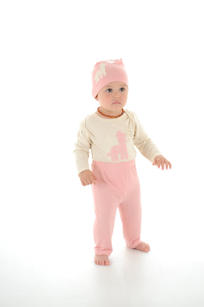 Pantalon en jersey de rayonne de bambou — Color: Cotton Candy