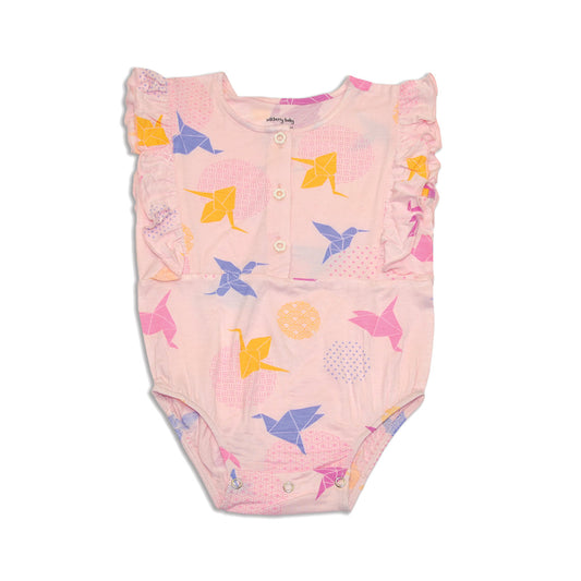Bamboo Summer Romper (Origami Print)