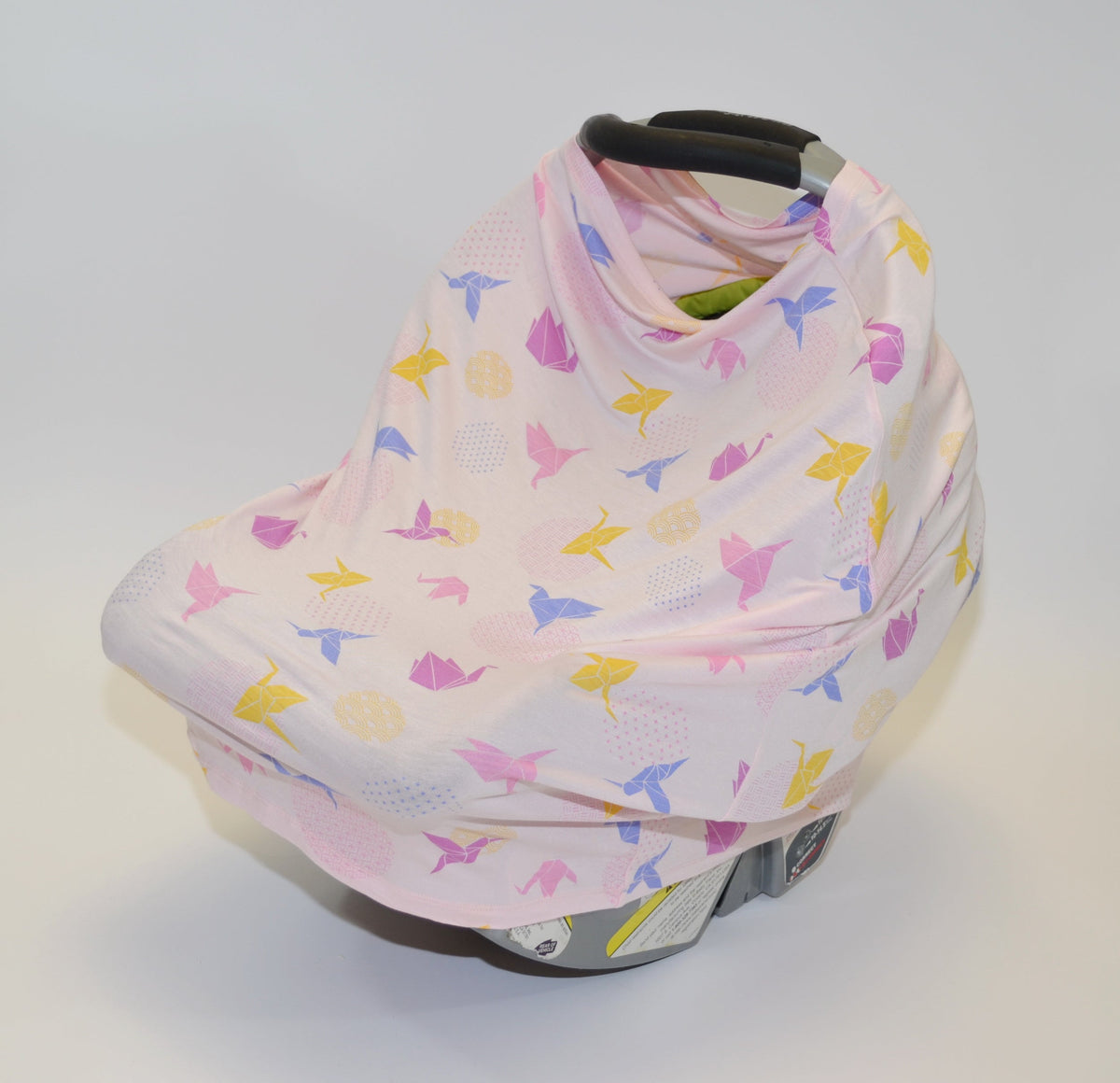 Bamboo Baby Cover & Nursing Poncho (Origami Print)