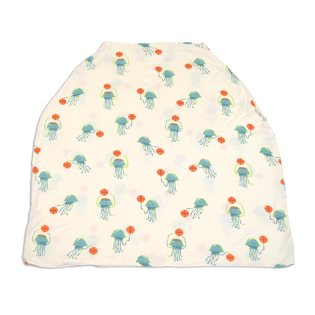 Bamboo Baby Cover & Nursing Poncho (Pixel Jelly Print)