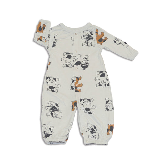 Bamboo Converter Gown (Cozy Bulldog Print)