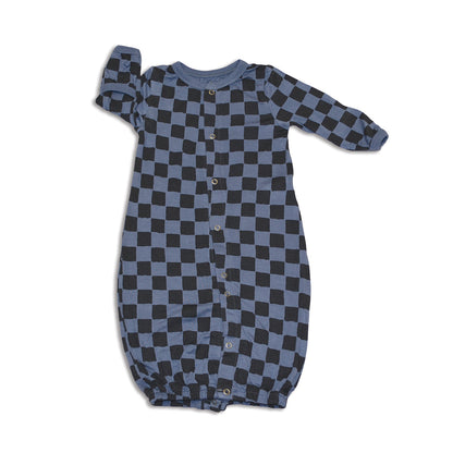 Rayon from Bamboo Converter Gown (Check It Out Print)