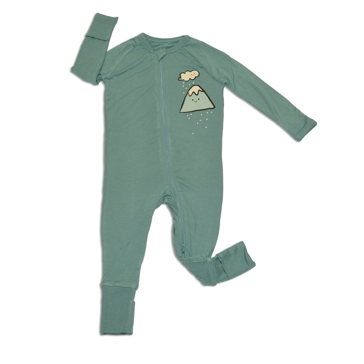 Bamboo Two Way Zipper Romper/Footless Sleeper (West Coast)