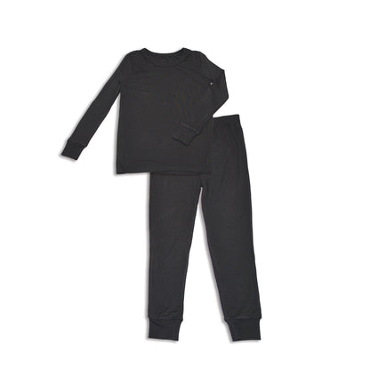 Pyjama en rayonne de bambou à manches longues — Asphalt