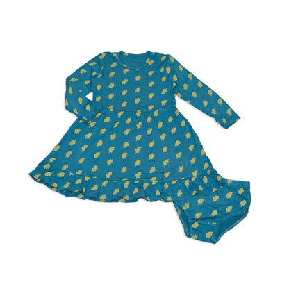 Robe en jersey et bloomer en rayonne de bambou — Dotty Leaf