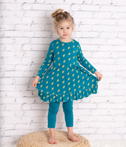 Legging en rayonne de bambou — Deep Ocean