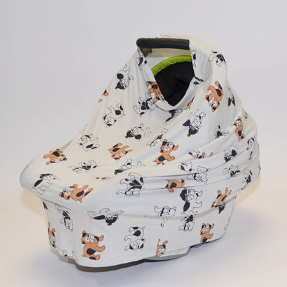 Poncho d’allaitement en rayonne de bambou — Cozy Bulldog
