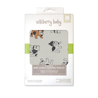 Poncho d’allaitement en rayonne de bambou — Cozy Bulldog