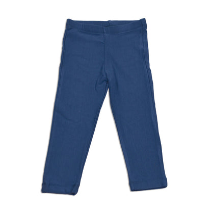 Legging en molleton de rayonne de bambou — Galactic Blue