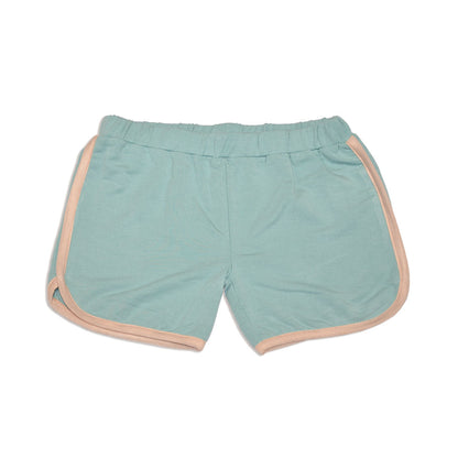Short de sport en tissu éponge de rayonne de bambou — Lustre