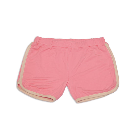Bamboo Terry Sport Shorts (Pink Lemonade)