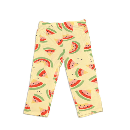 Legging capri en rayonne de bambou — Watermelon Rainbow