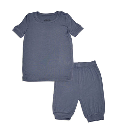 Pyjama en rayonne de bambou avec haut à manches courtes et short — Flint