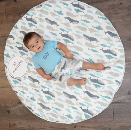 Tapis de jeu et cartes d’étapes en rayonne de bambou — Whale of a Time