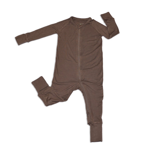 Bamboo Two Way Zipper Convertible Romper (Antler)