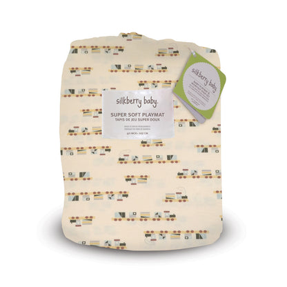 Rayon from Bamboo Playmat & Monthly Sign Card Set (All Aboard Print)