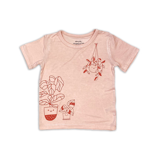 Bamboo Short Sleeve Graphic Tee (Blossom)