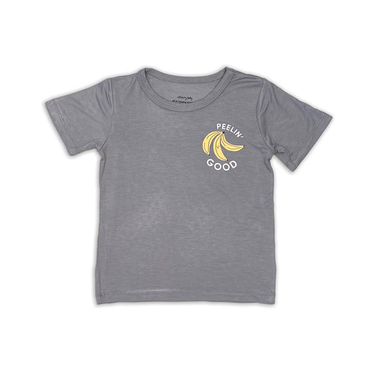 Bamboo Short Sleeve Graphic Tee (Pigeon)