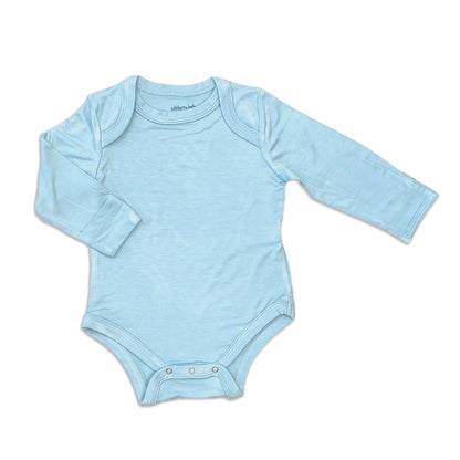 Bamboo Long Sleeve Onesie (Sky)