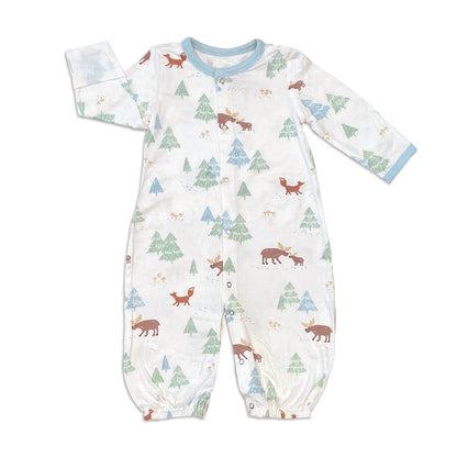 Rayon from Bamboo Converter Gown (Moose Woods Print)