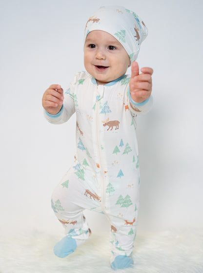 Dormeuse en rayonne de bambou à zip double sens — Moose Woods