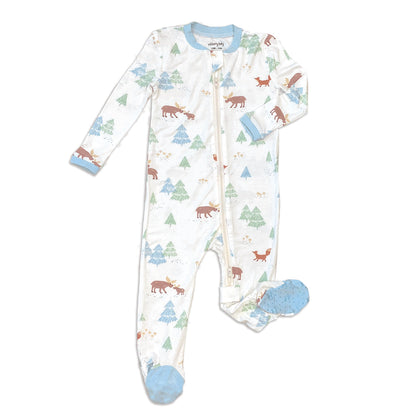 Dormeuse en rayonne de bambou à zip double sens — Moose Woods