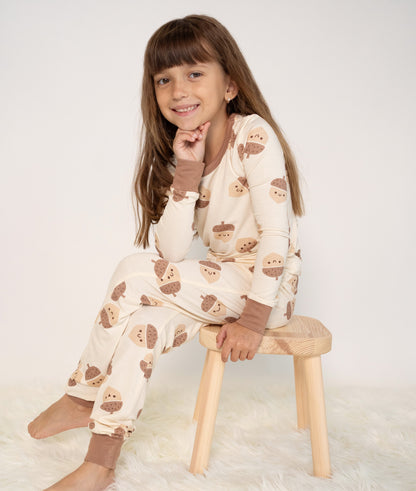 Pyjama en rayonne de bambou à manches longues — Acorn Pals