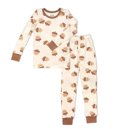 Pyjama en rayonne de bambou à manches longues — Acorn Pals