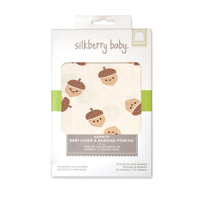 Rayon from Bamboo Baby Cover & Nursing Poncho (Acorn Pals Print)