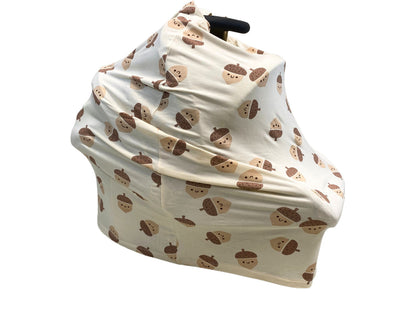 Rayon from Bamboo Baby Cover & Nursing Poncho (Acorn Pals Print)