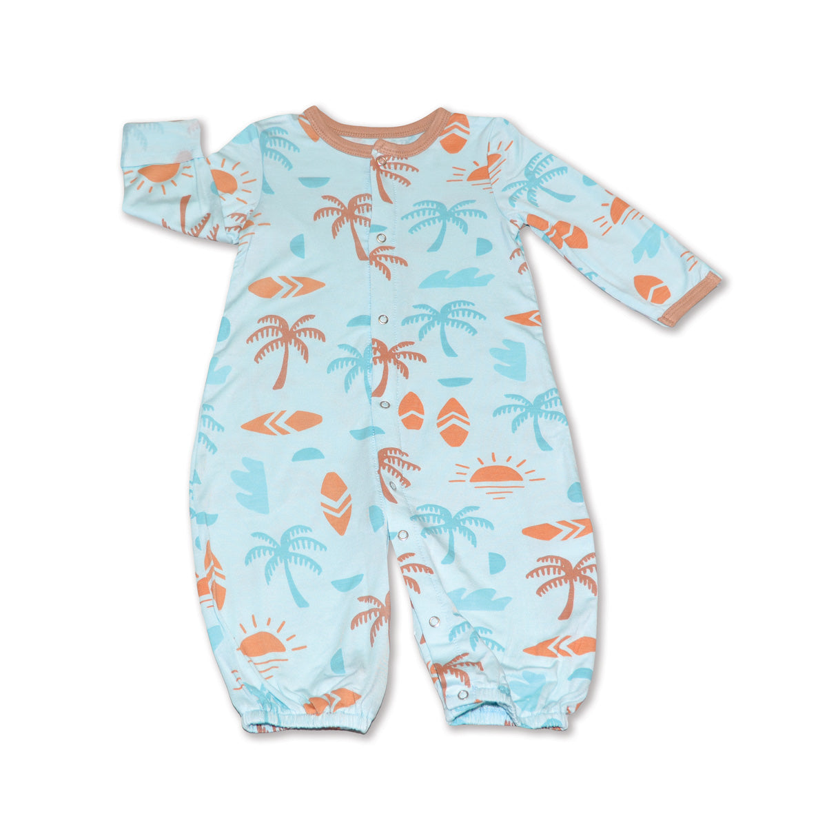 Bamboo Converter Gown (Sunny Shores Print)