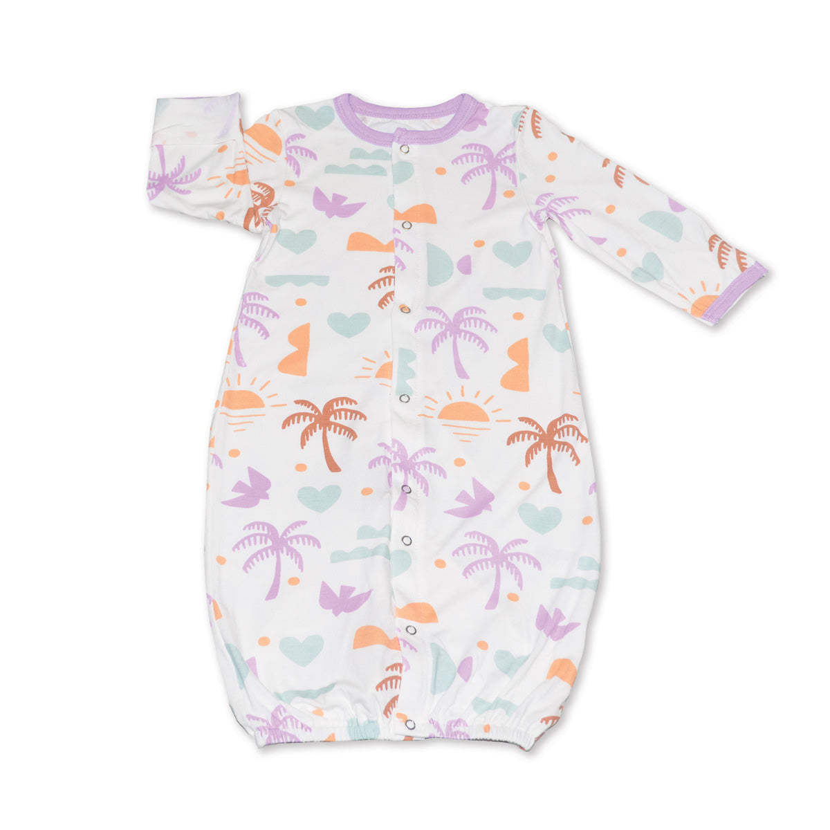 Bamboo Converter Gown (Boho Surf Print)
