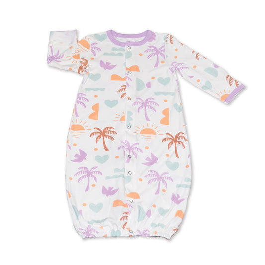 Bamboo Converter Gown (Boho Surf Print)