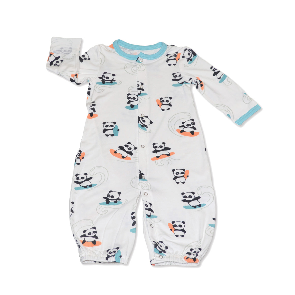Bamboo Converter Gown (Surfs Up Panda Print)