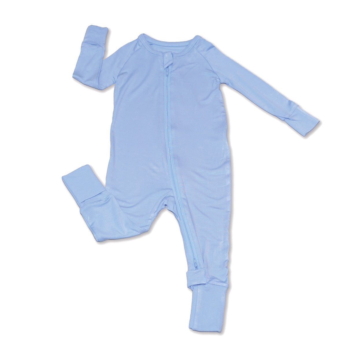 Bamboo 2-way Zipper Romper/Footless Sleeper (Skydive)