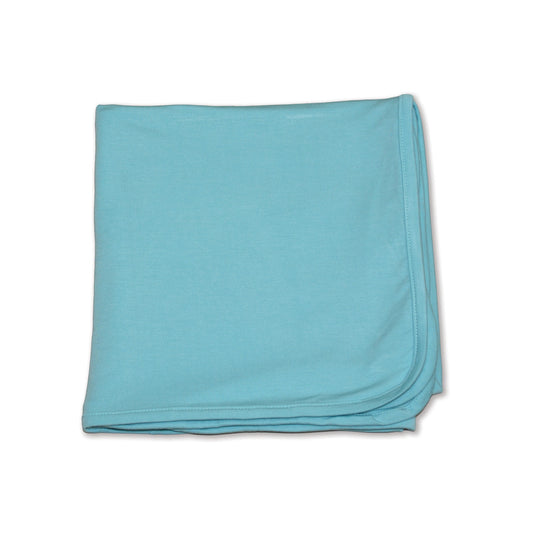Bamboo Swaddle Blanket (Aqua)