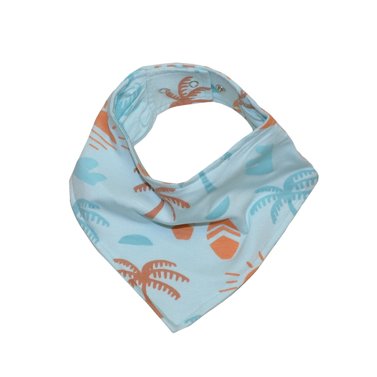 Bamboo Bandana Bib (Sunny Shores Print)