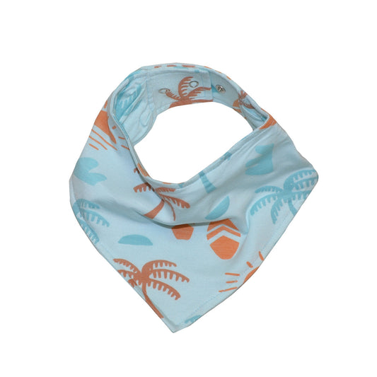 Bamboo Bandana Bib (Sunny Shores Print)