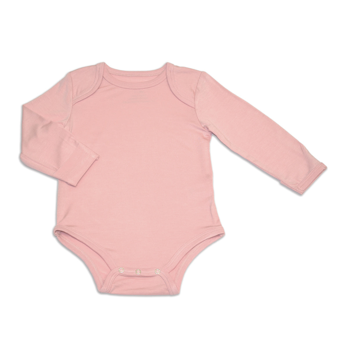 Bamboo L/S Onesie (Coral Blush)