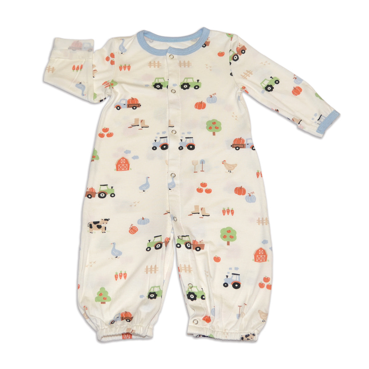 Bamboo Converter Gown (Pumpkin Farm Print)