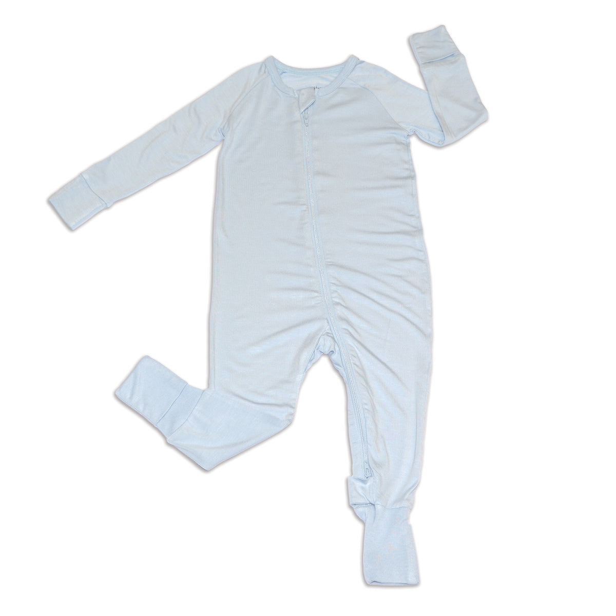 Bamboo 2-way Zipper Romper/Footless Sleeper (Magic Cloud)