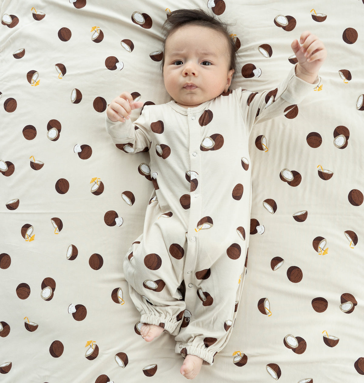 Bamboo Converter Gown (Coconut Print)
