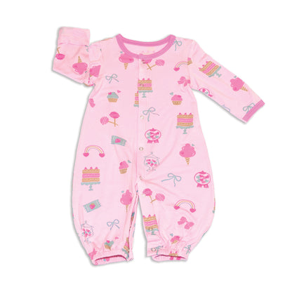 Bamboo Converter Gown (Sweet Shop Print)