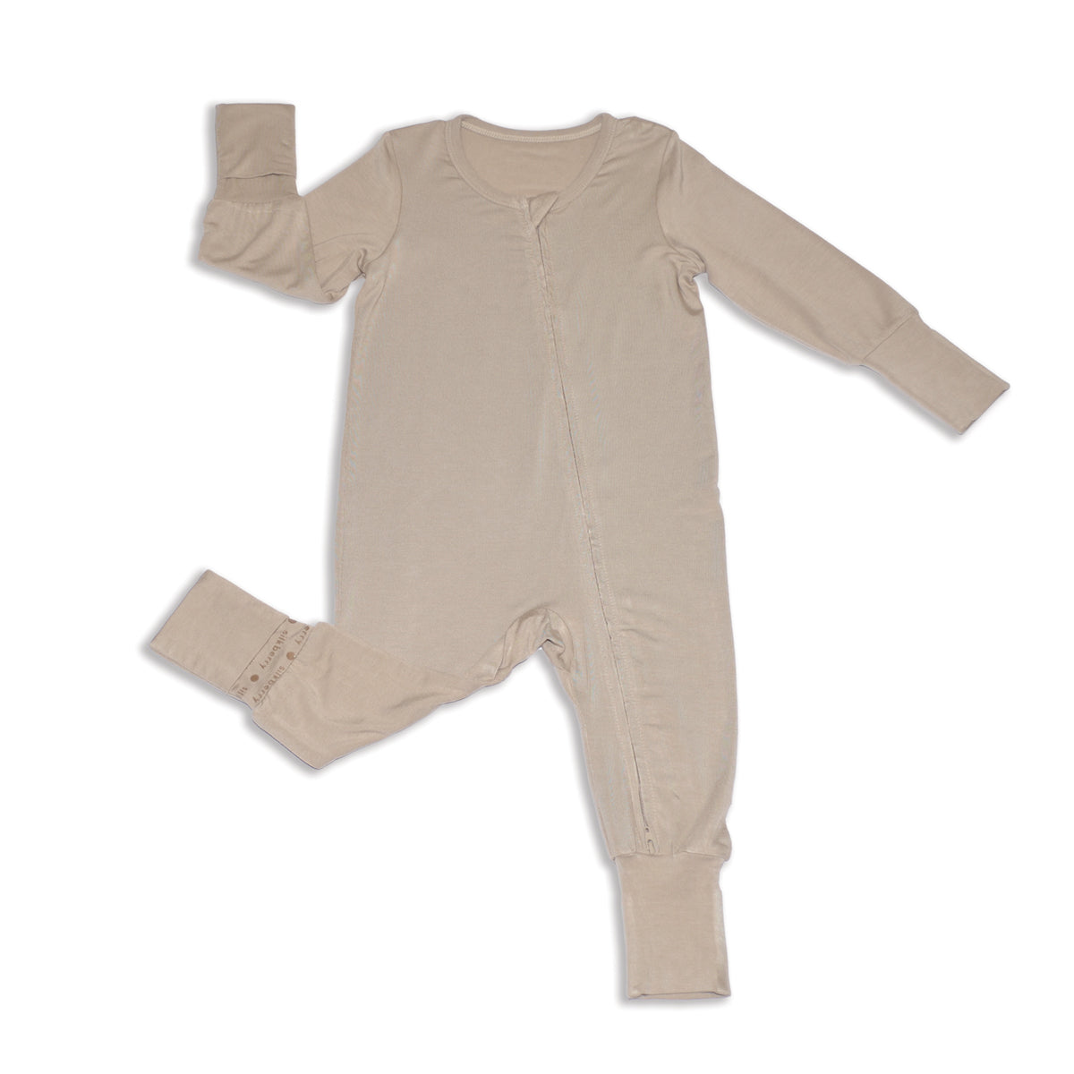Bamboo 2-way Zipper Romper/Footless Sleeper (Owl Feather)