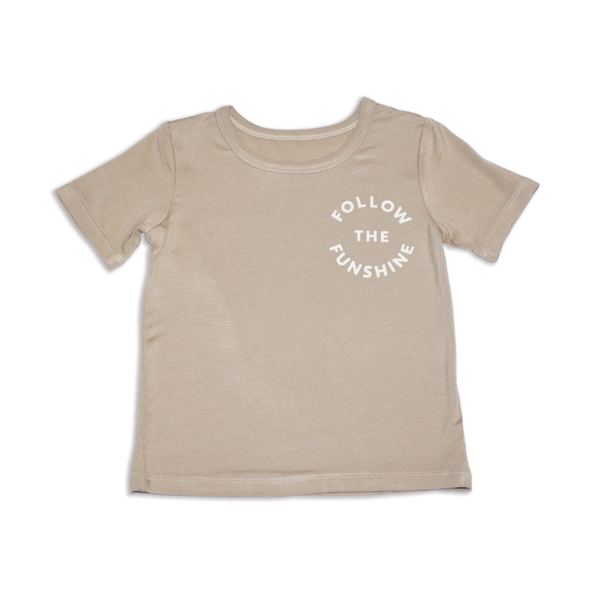 Bamboo Short Sleeve Graphic Tee (Owl Feather)